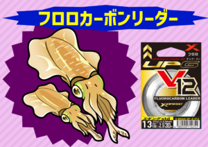V12 イラスト（イカ）