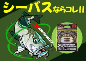 アップグレードX8 イラスト（シーバス）